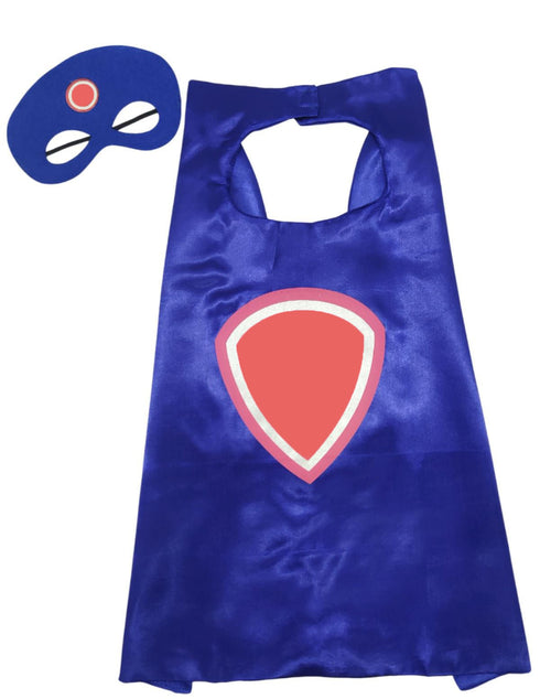 BookMyCostume American Shield Superhero Cape and Masks Set for Kids - Superhero Dress Up Costumes for Boys and Girls | Perfect for Dress Up, Cosplay, Halloween & Parties | 3-10 Years